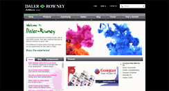 Desktop Screenshot of daler-rowney.com